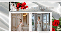 Desktop Screenshot of andreas-brautboutique.de